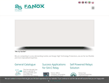 Tablet Screenshot of fanox.com